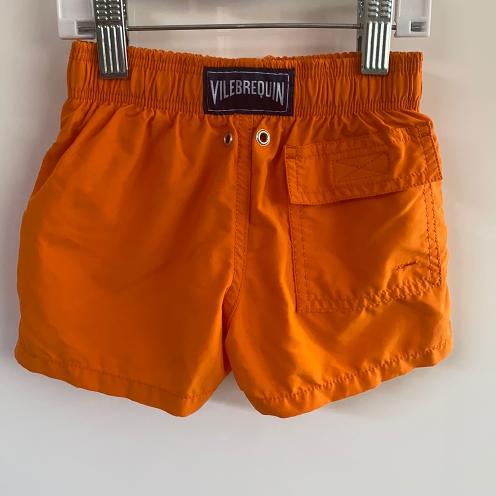 VILEBREQUIN orange boys swim trunks 2T 🏄‍♂️🧡